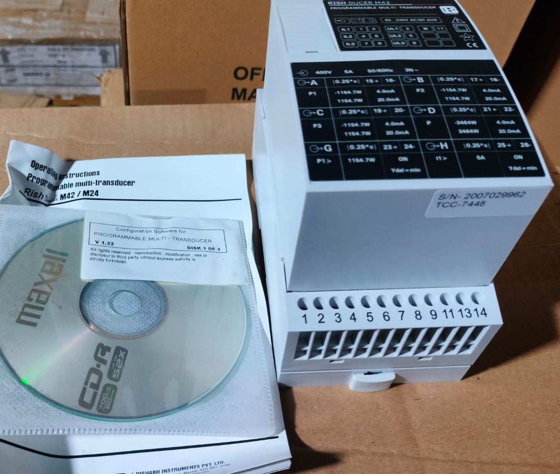 Rish Ducer M42 Rishabh Programmable Multi Transducer
